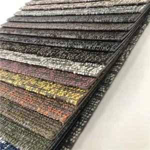Woven Fabric 100% Polyester Fabric Sofa Cloth Produce in China