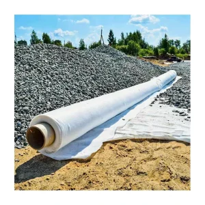 Woven Geotextile Driveway Fabrics Nonwoven PET PP Materials For Construction Projects
