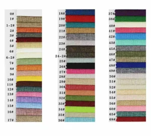 Woven Plain Waterproof Lightweight 100% Polyester Stretch Fabric for Sofa Home Textile Bag Wedding Use