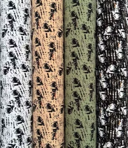 Woven Poly Breathable Four Way Stretch Textile Fabric Printed 97% Polyester 3% Spandex for Dresses