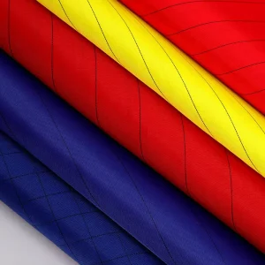 Woven Polyester/Cotton Twill Ripstop Work Wear Home Textile Lining Anti-static Finished Uniforms Fabric
