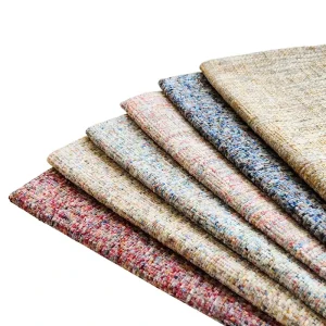 Woven Printed Brocade Fabric Pillow Sofa Upholstery Apparel Fabric Textured Coarse Acrylic