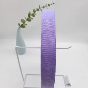 Woven Soft Polyester Cotton Webbing 2cm 2.5cm 3.2cm 3.8cm Solid Color for Bag Strap