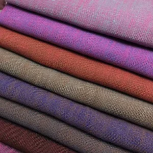 Woven Technics and 100% Linen Material High Quality Japanese Yarn Dyed Linen Fabric