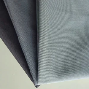 Woven Twill Polyester Cotton Anti-static Fabric Plain Dyed Boys Girls Gas Station Uniforms Industrial Workwear Jackets Medium