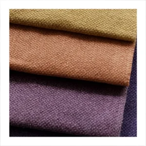 Woven Yarn Dyed Eco-Friendly Breathable Natural Cotton Linen Fabric for Sofa Upholstery Home Textiles
