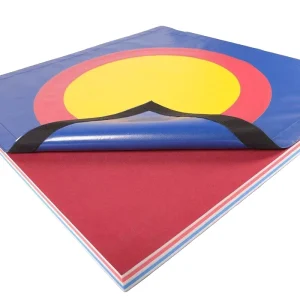 Wrestling Mat & Cover 12M*12M Vinyl XPE Foam Lightweight Waterproof Durable Anti Slip Mat for Taekwondo Jiu Jitsu Training