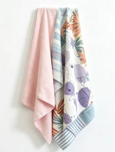 Wrinkle Resistant Microfiber Beach Towel Custom Full Print Holiday Seaside Beach Towel