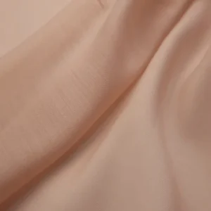 Wrinkle resistant Elegant Texture 100% Polyester 42gsm Lightweight Organza Fabric for Dresses and Event Wear
