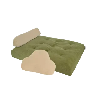 XL Orthopedic Dog Bed High Density Foam Pet Mattress Anti Slip Cushion Removable Pillow for Cats Modern Pet Furniture