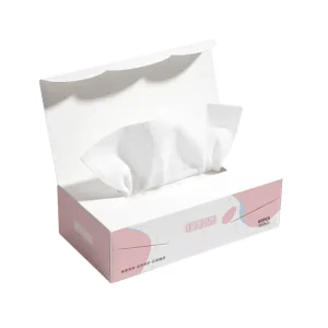 XL Size Cotton Tissue 100% Cotton Spunlace Nonwoven Disposable Face Towel Custom Boxed Packaging for B2B Buyers