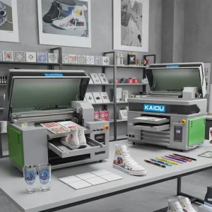 XP600 UV DTF All in One Portable Printer CMYK+W+V Printing 40x60cm for Promotion Items Glass Phone Cases Keychains Acrylic