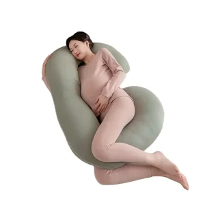 Xb C Shaped Customized Pregnancy Pillow Sleeping Body Support Maternity Pillow for Back for Women Pregnant