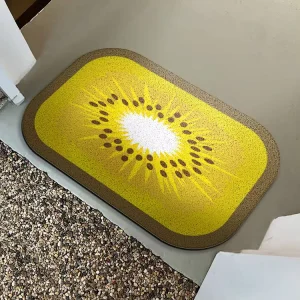 Xianhui Creative Cartoon Anime Pattern Custom Cut Doormat Ready Stock Anti Slip Wear Resistant Dust Scraping PVC Coil Mat