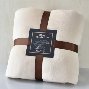 XinLan Custom Flannel Plaid Throw Blanket King Size Winter Fleece Plaid Blanket Throw Blanket