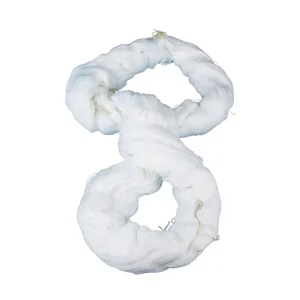 Xinao Factory 250g 100% Ring Spun Raw White Polyester Hank Yarn for Sewing Thread 40 2 50 3 OEKO for Garments