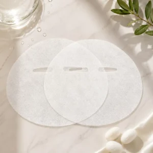 Y252 Taiwan Cupro + Silk Fiber + Plant Fiber Facial Mask Substrate 35gsm Imported Cupro TENCEL Blend Ultra-Soft Dry Mask Sheet