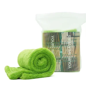 YOUR WEAVERS High Absorbent 1600gsm Microfiber Large Car Drying Towel for Auto Cleaning