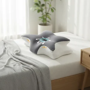 YUE RISE Customizable Side Sleeper Neck Nursing Massage Orthopedic Cervical Memory Foam Ergonomic Support Cervical Bed Pillows