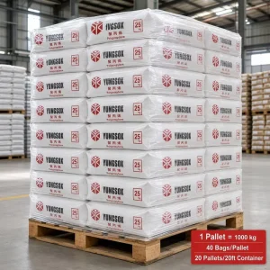 YUNGSOX PP3009 Raffia Grade Granules Virgin Fiber Extrusion Woven Bag Yarn Tape 25kg ISO REACH OEM Ningbo Factory