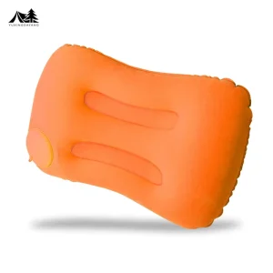 YX-C4-02 Portable Square Inflatable Travel Pillow Soft Air Cushion for Neck Support Camping Hiking Airplane Nap Rest