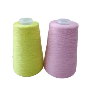 YZ6071 28S 2 VORTEX Core spun Yarn 52%Viscose 26% PBT 22%Nylon Soft Anti pilling Skin Friendly Comfortable Elasticity Resistance
