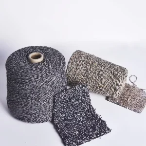 Yarn Cotton Dyed Yarn 16S 2 60% Cotton 40% Bulked Cotton Polyester Blended Yarn for Knitting Carpet
