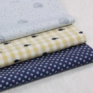 Yarn Dyed Woven Printed Wicking China Textile 100% Cotton Fabric for Clothing Women