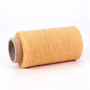 Yarn Supplier’s Melange Style Knitting Quality Recycled Cotton Blended Fabric Dyed Pattern Yarn for Weaving