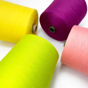 Ymthread High Tenacity Dyed 100% Polyester Ring Spun Yarn Colors for Knitting Socks