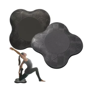 Yoga Knee Pads Mat Set Extra Thick EVA TPE PU Foam Non Slip Eco Friendly for Women Men Pilates Meditation Workouts