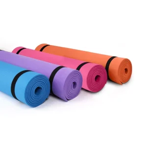 Yoga Mat Anti skid Sports Fitness Mat 4mm Thick Eva Comfort Foam Yoga Matt for Exercise Yoga and Pilates Gymnastics Mat