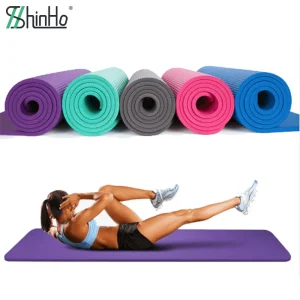 Yoga Mat Custom NBR Eco Friendly Non Slip Tear Resistance for Gym Home Yoga Pilate Exercise Fitness Training