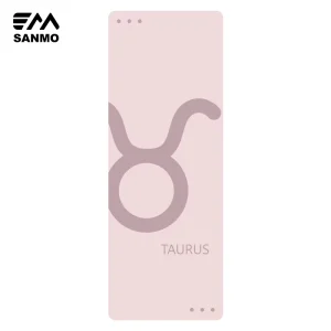 Yoga Mat Towel Non Slip Suede Sweat Absorbent Foldable Portable Travel Gym Pilates Fitness Mat 1.5mm Thin Custom OEM