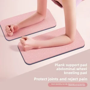 Yoga Mat for Home Fitness Planking Exercise TPE 6mm Thick Non Slip Customizable Kneeling Pad Recycled Material Waterproof