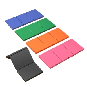 Yoga Mats Soft Play Equipment Folding Eco Friendly Gymnastics Training Mats Triple Fold Anti Slip PVC+EPE PU Mats