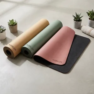 Yoga Pilates Exercise Europe Strong Grip Foldable Travel Eco Friendly Thick Nature Rubber Arch Design Anti Slip Yoga Mat