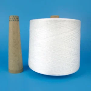 Yuanao High Tenacity Factory 100% Yizheng Raw White Ring Spun 40s3 Polyester Paper Cone Yarn for Sewing Threads 40 2 50 2 OEKO