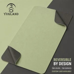 Yugaland HIIT Pro Dual Color TPE Yoga Mat Anti Tear Exercise Pad for Professional Gym Fitness Factory Vendor