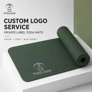 Yugaland High Density Single Color TPE Yoga Mat Anti Tear Exercise Pad for Professional Gym Pilates Factory Vendor