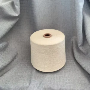 Yunzhou Carded 100% Cotton Yarn Ne 40 1 Moisture Absorbent Raw Ring Spun Strength 230 for Knitting for Cotton Fabric