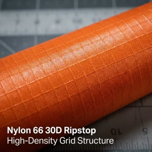 Zero Porosity Woven Eco Friendly Silicone Coated Taffeta Fabric 30D Nylon 66 Ripstop for Hot Air Balloons