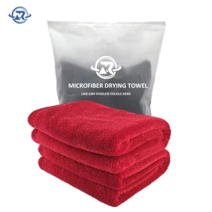 Zero Scratch Twisted Loop Drying Towel for Windshield & Paint Low MOQ Support Custom Logo Microfiber Car Cloth