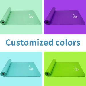 Zhensheng Multifunction Durable Anti-slip Anti-Tear Eco-Friendly 5mm TPE Exercise Pilates Yoga Mat for Workout