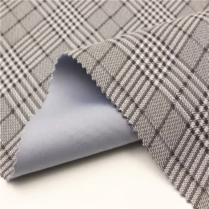 custom printed textile suede knitting polyester spandex fabric for dress