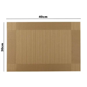 in Stock Eco Friendly Japan Style Waterproof Plastic PVC Table Mat Placemats