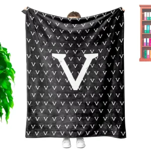 new design home custom printing flannel throw luxury designer brand customizable blanket