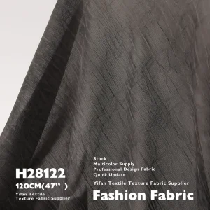 spring/summer lightweight pleated ink-wash print chiffon fabric for clothing