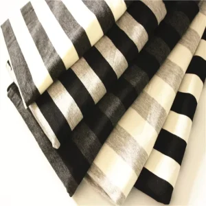 stock fabric viscose elastane jersey stripe garment fabric