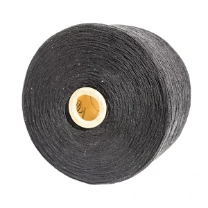 textile yarns black cotton polyester blended yarn sample free high quality knitting fabric yarn for gloves
